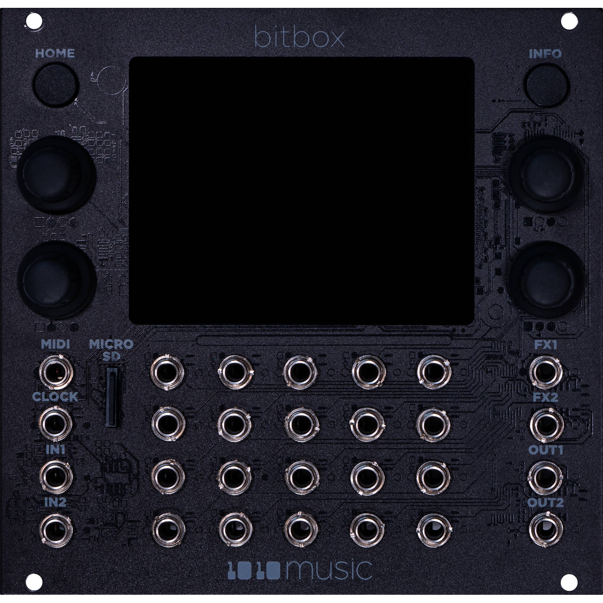 1010music bitbox mk2 Intuitive Sampling Module for Eurorack (26 HP, Black) - Image 3