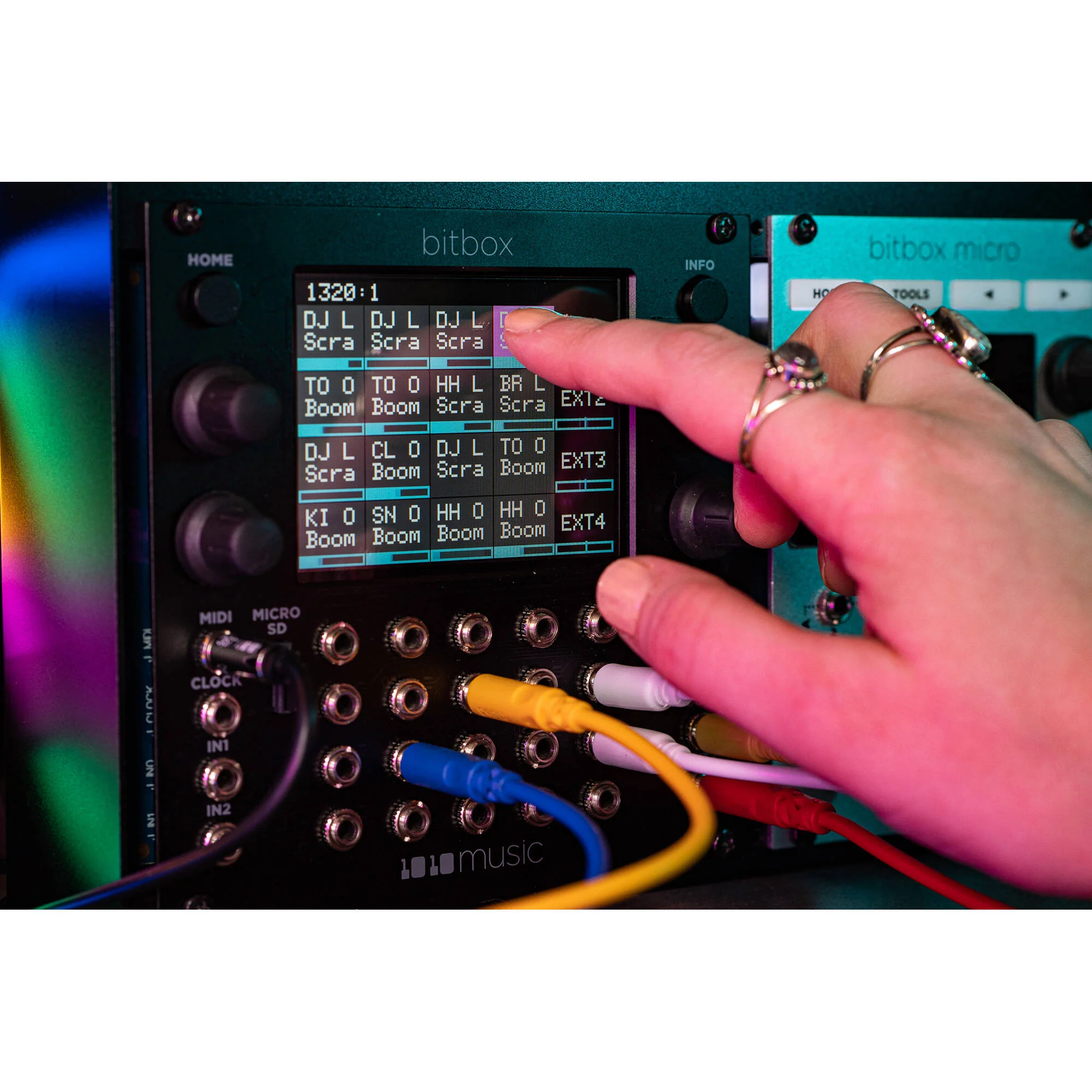 1010music bitbox mk2 Intuitive Sampling Module for Eurorack (26 HP, Black) - Image 5
