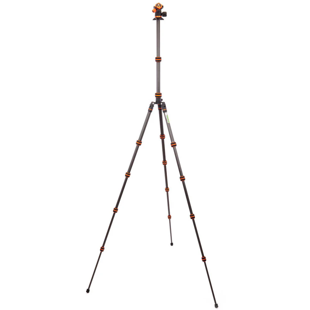 3 Legged Thing Punks Brian 2.0 Carbon Fiber Tripod with AirHed Neo 2.0 Ball Head (Black) - Image 2
