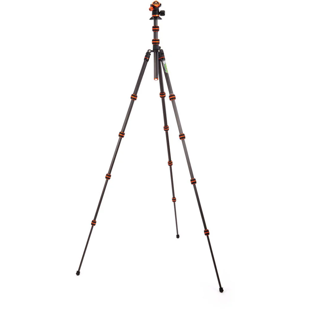 3 Legged Thing Punks Brian 2.0 Carbon Fiber Tripod with AirHed Neo 2.0 Ball Head (Black) - Image 3