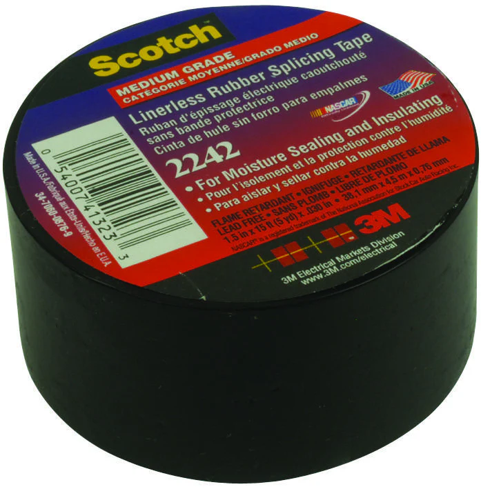 3M 2242 (1-1/2"X15FT) LINERLESS SPLICING COMPOUND TAPE