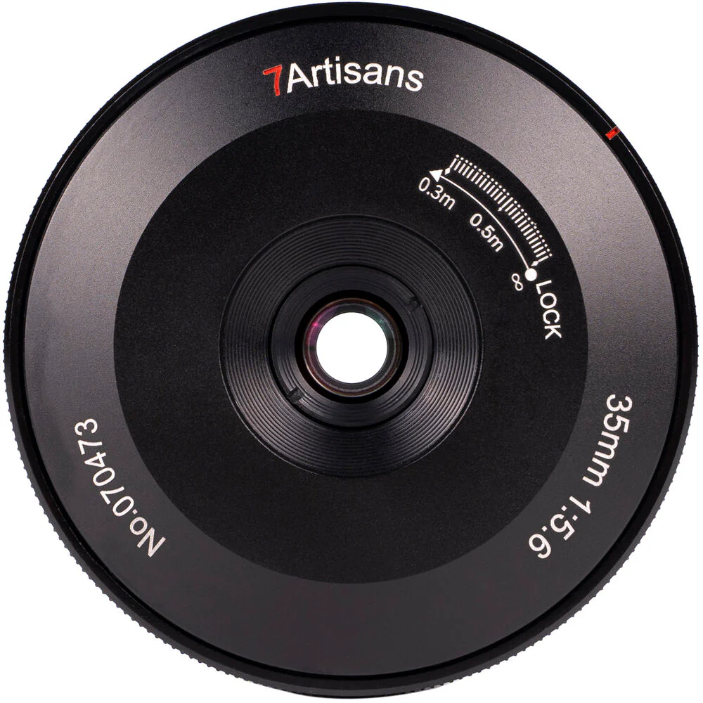 7artisans Photoelectric 35mm f/5.6 Pancake Lens for Leica L (Black) - Image 2