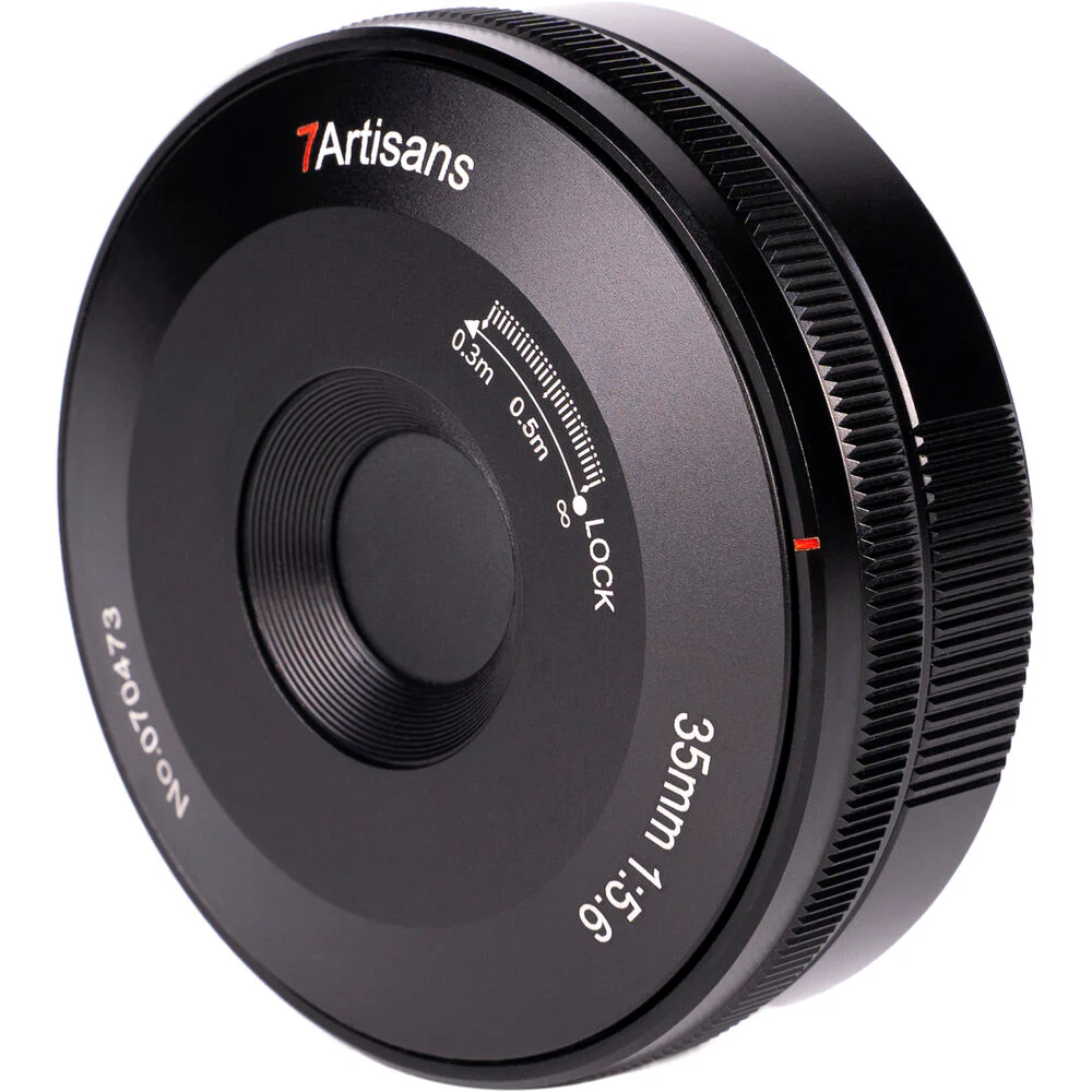 7artisans Photoelectric 35mm f/5.6 Pancake Lens for Leica L (Black) - Image 4