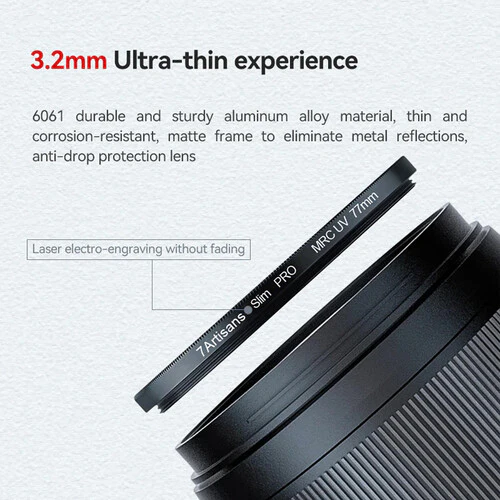 7artisans Photoelectric 67mm MRC-UV Filter - Image 6