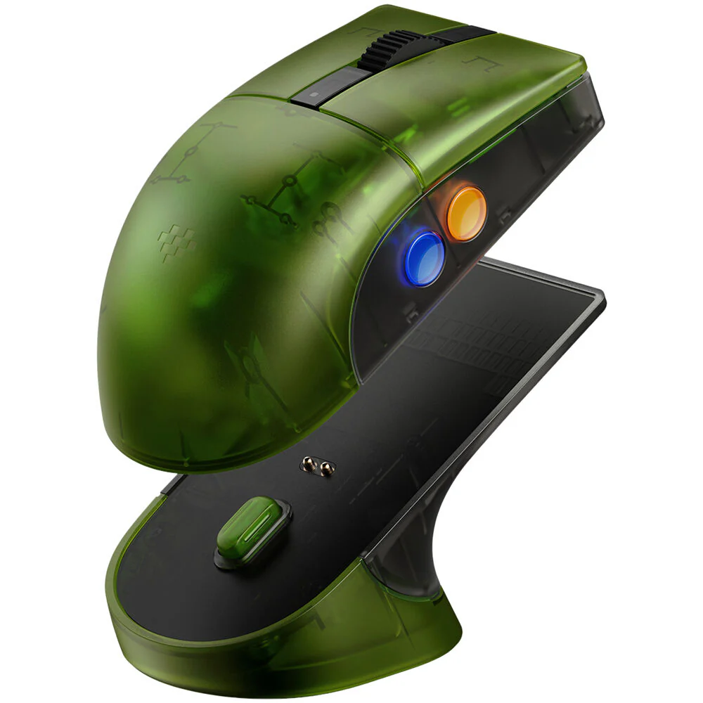 8BitDo Retro R8 Wireless Mouse with Charging Dock (Xbox Edition)