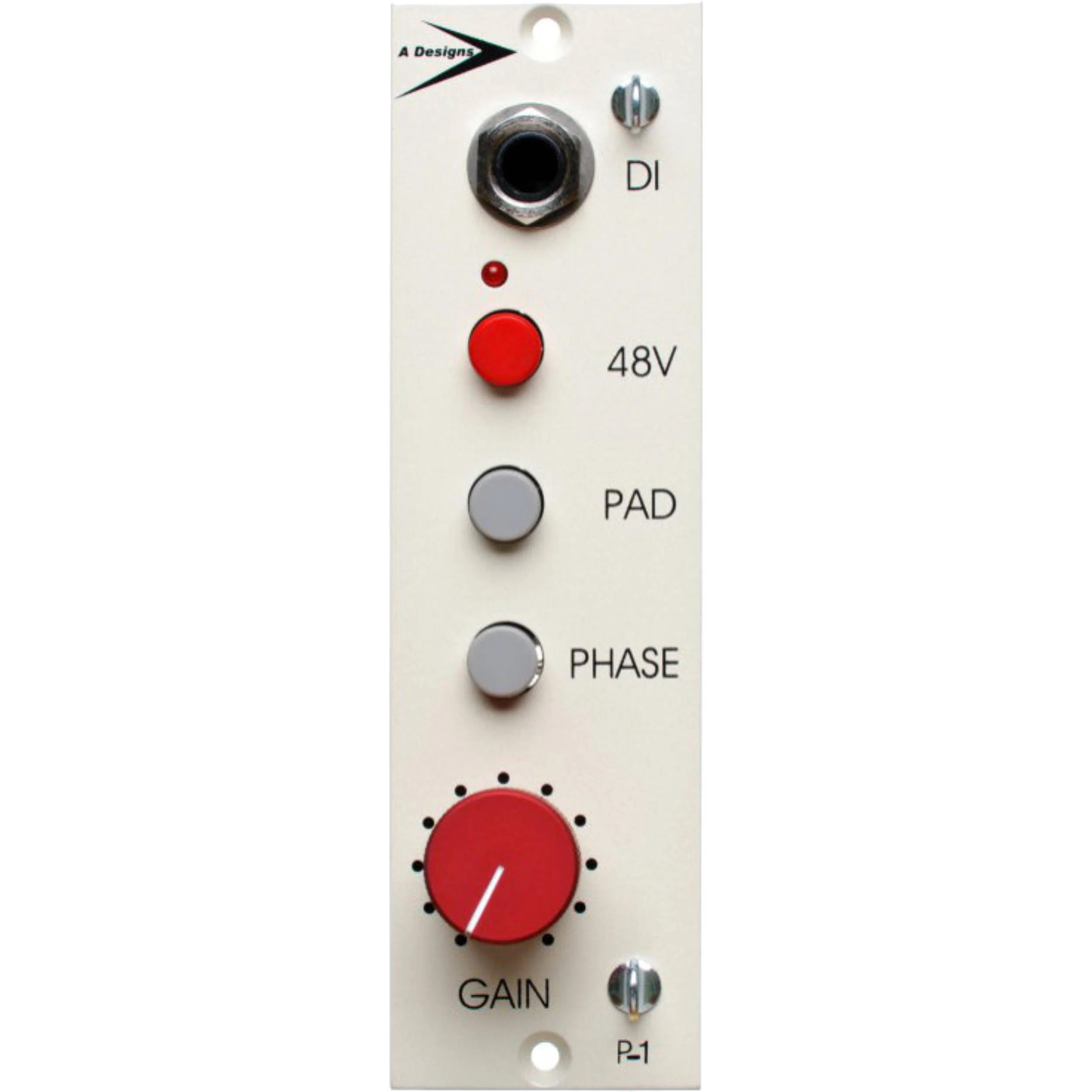 A-Designs P-1 500 Series Solid-State Microphone Preamplifier and DI - Image 2