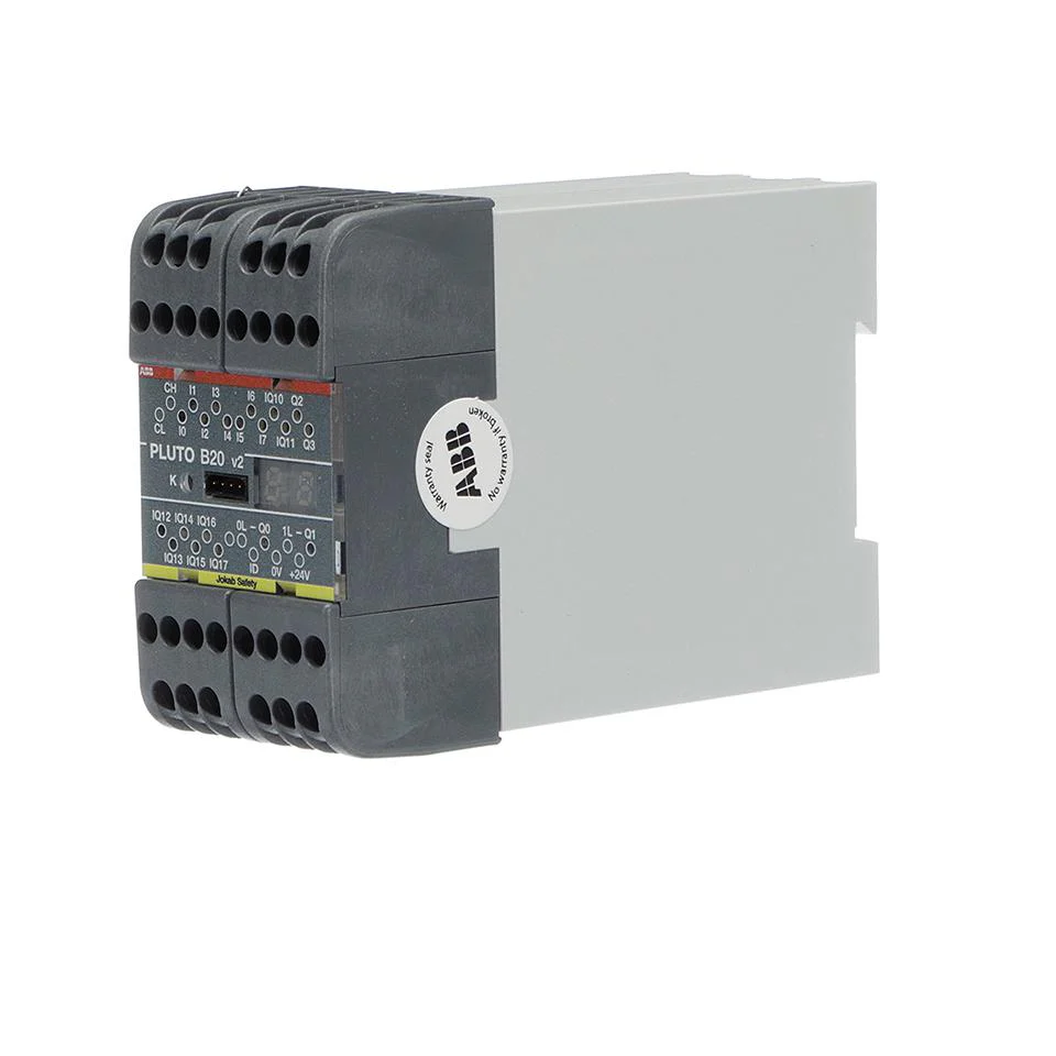 ABB - Jokab 2TLA020070R4600 Programmable Logic Controller (PLC) Safety Pluto B20 16 Inputs 4 Output 24V DIN Rail - Image 2