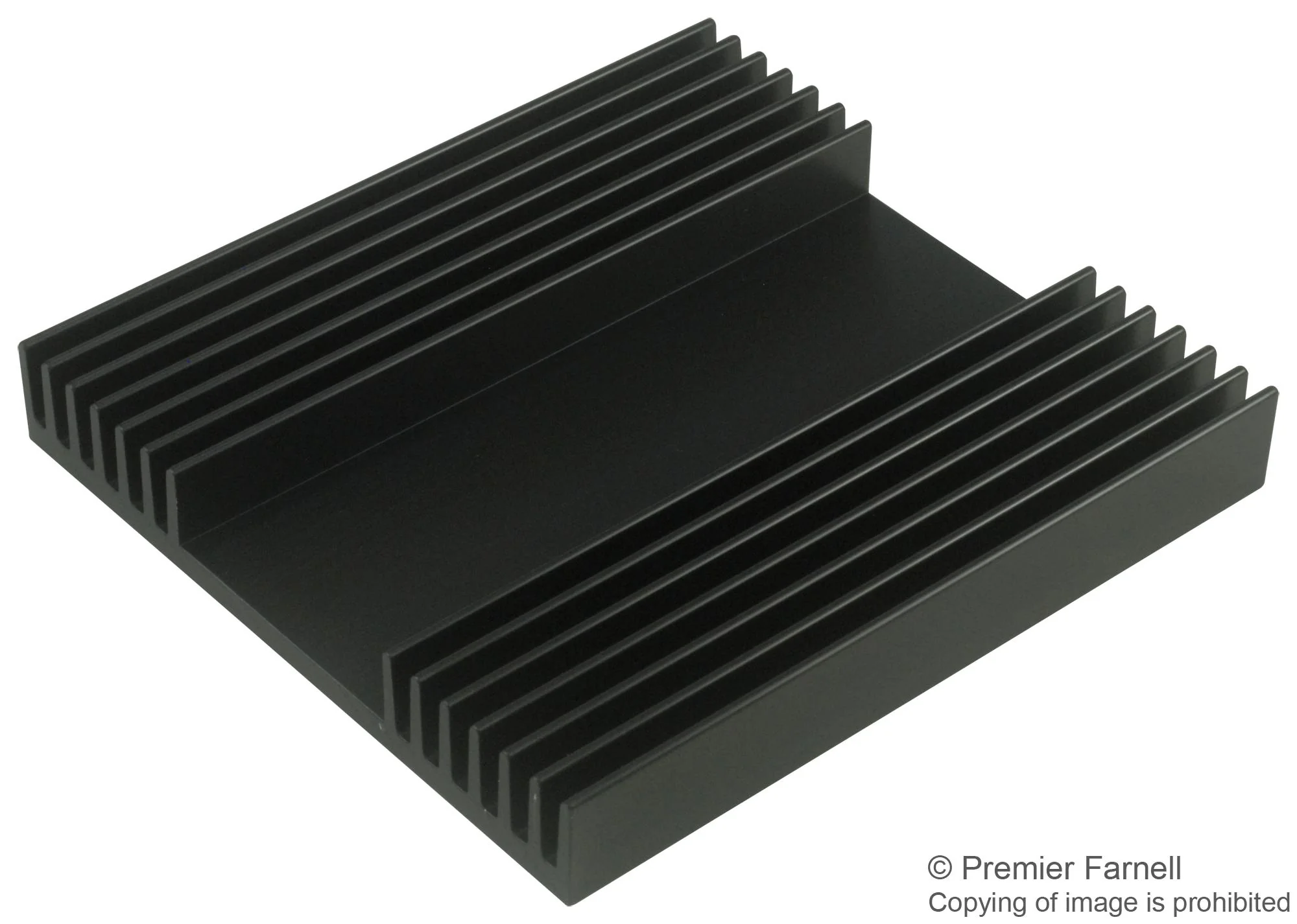 ABL HEATSINKS 350AB2500B Heat Sink, 0.503 °C/W, 50 mm, 125 mm, 250 mm