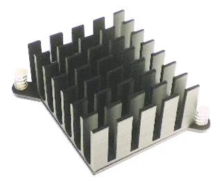 ABL HEATSINKS BGA-PP-035 Heat Sink, For Ball Grid Array, Push-Pin, BGA, 7 �C/W, 20 mm, 49 mm, 49 mm