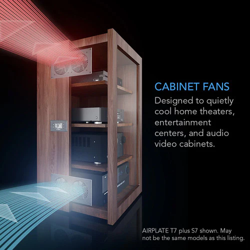 AC Infinity 18" AIRPLATE T9, Home Theater And AV Quiet Cabinet Cooling Fan System - Image 8