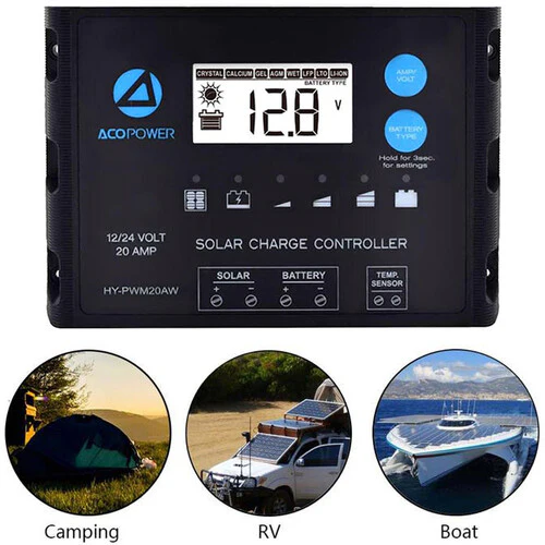 ACOPower Waterproof ProteusX 20A PWM Solar Charge Controller - Image 3