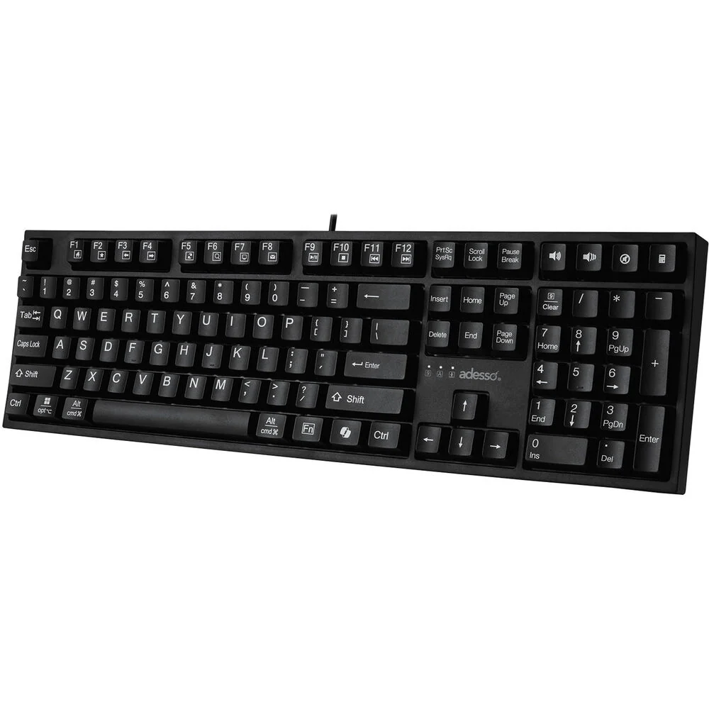 Adesso EasyTouch 670 Mechanical Keyboard (Black) - Image 5