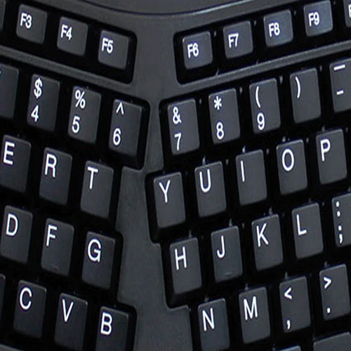 Adesso Tru-Form 3500 Wireless Ergonomic Keyboard with Trackball - Image 4
