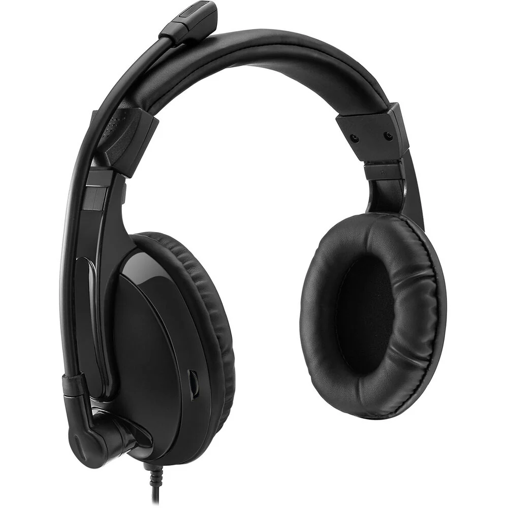 Adesso Xtream H5 Stereo Multimedia Headset (Black) - Image 3