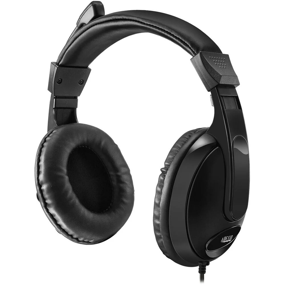 Adesso Xtream H5 Stereo Multimedia Headset (Black) - Image 4