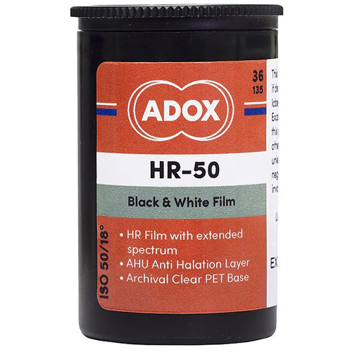 Adox HR-50 Black and White Negative Film (35mm, 36 Exposures) - Image 2