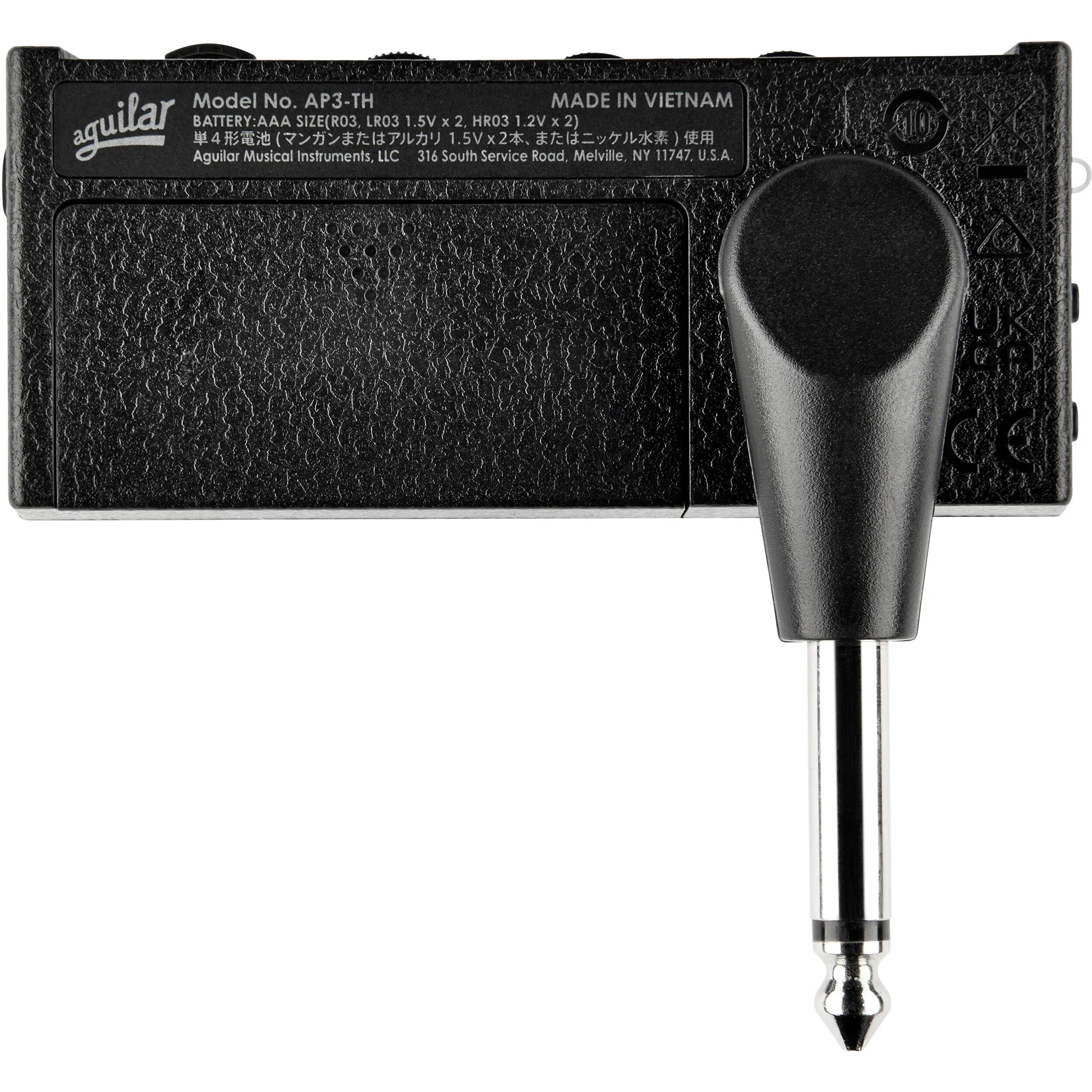 aguilar amPlug 3 Tone Hammer In-Line Headphone Amplifier - Image 4