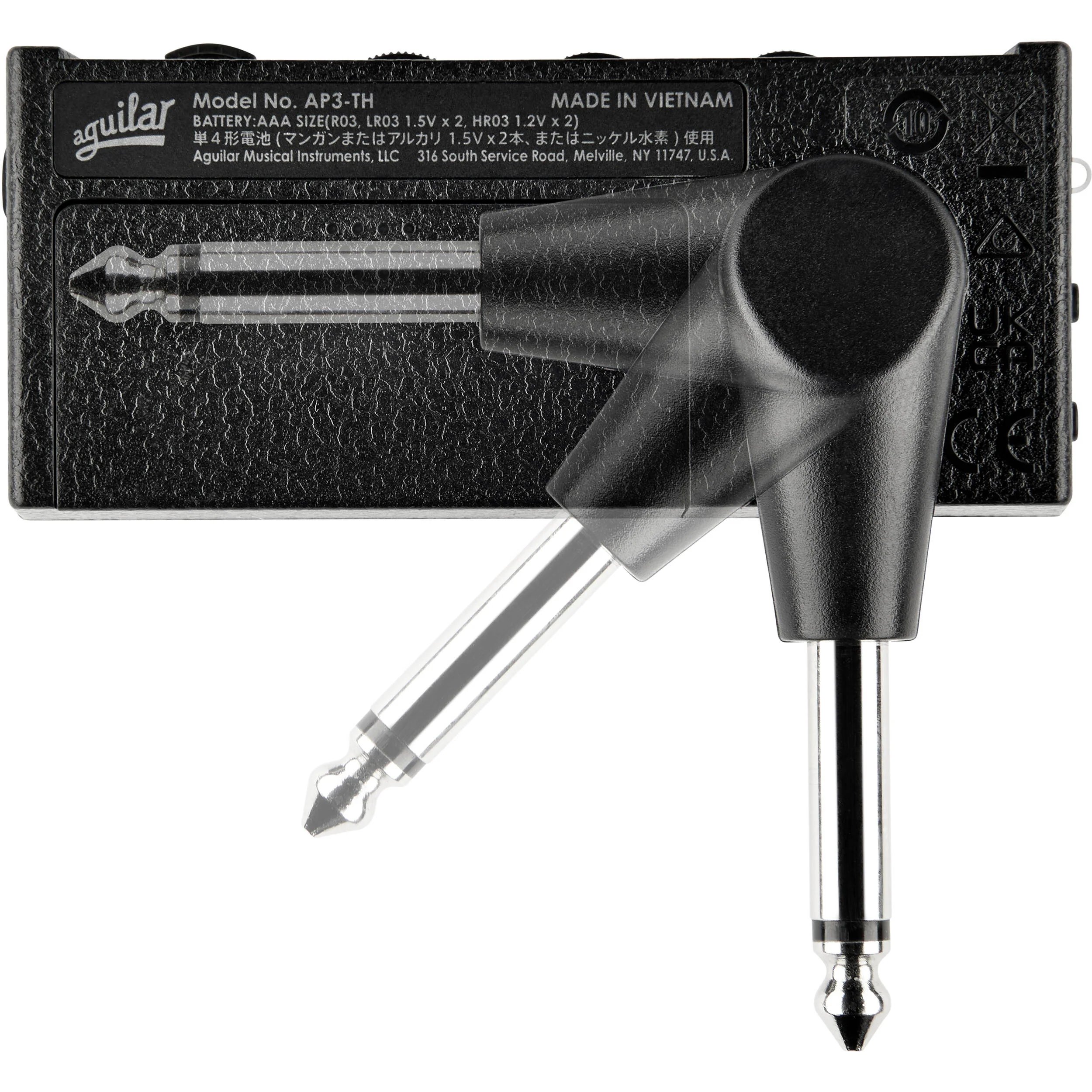 aguilar amPlug 3 Tone Hammer In-Line Headphone Amplifier - Image 5