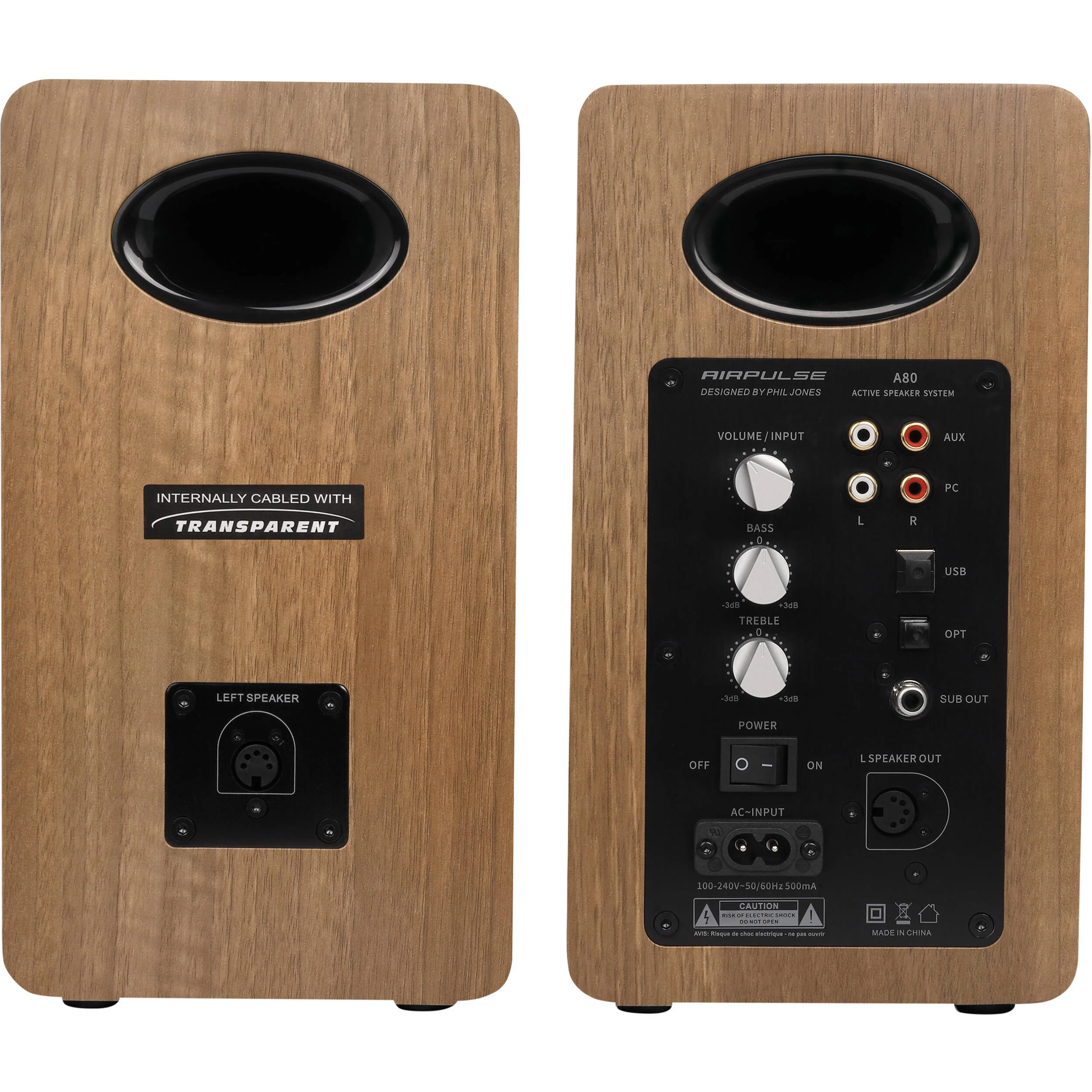 Airpulse A80 Bluetooth Speaker System (Pair) - Image 3