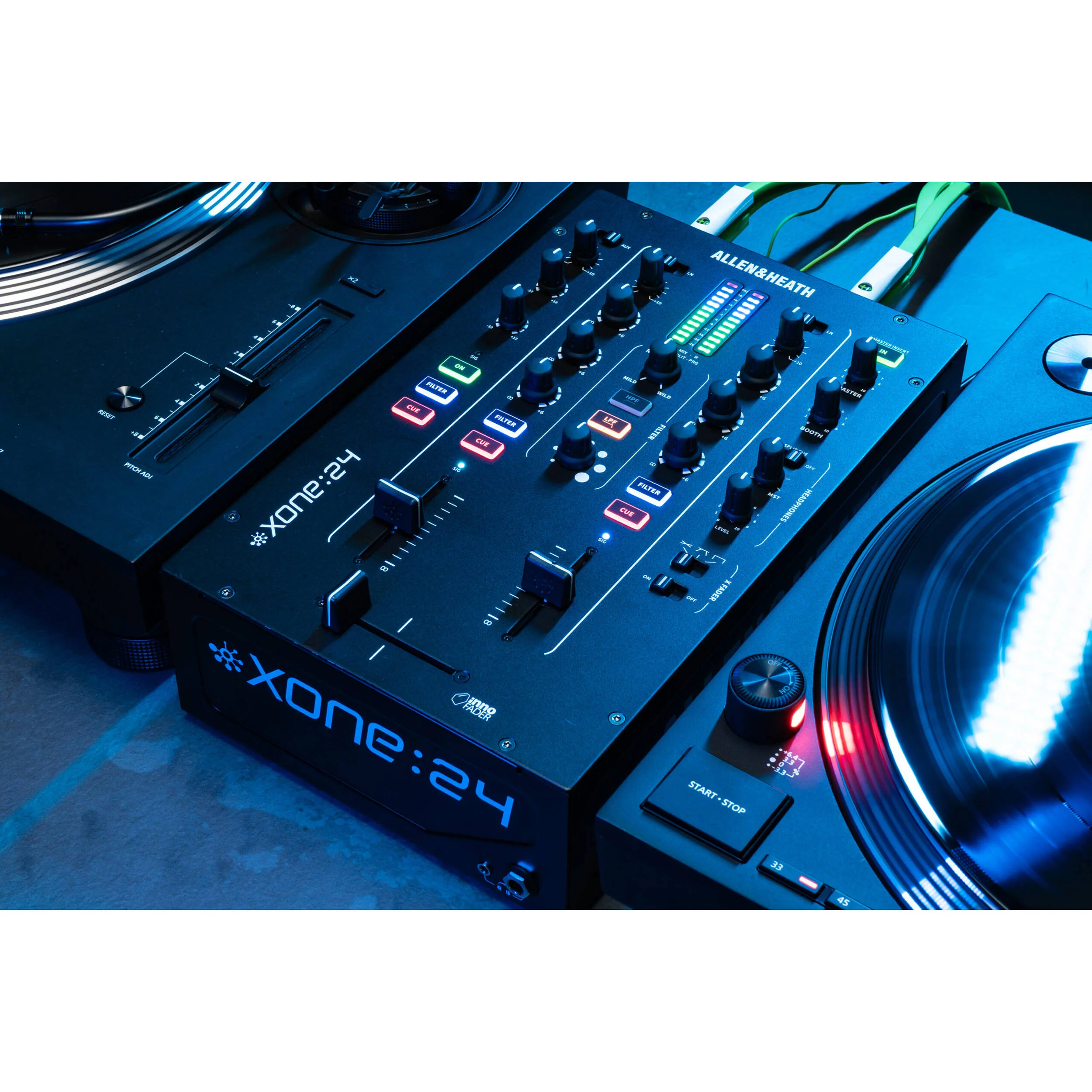 Allen & Heath Xone:24 Professional 2+1 Channel Analog DJ Mixer - Image 6