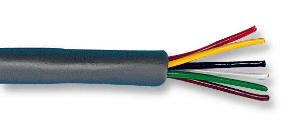 ALPHA WIRE 1899C SL001 Multicore Cable, Unscreened, 2 Core, 16 AWG, 1.31 mm², 1000 ft, 304.8 m