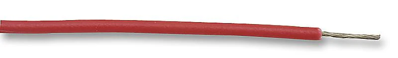 ALPHA WIRE 2855/1 RD005 Wire, Hook Up, PTFE, Red, 22 AWG, 0.32 mm², 100 ft, 30.5 m