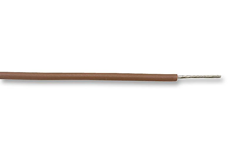 Alpha Wire 3049 BR001 Stranded Hook Up PVC Brown 26 AWG 0.142 mm² 1000 ft 305 m