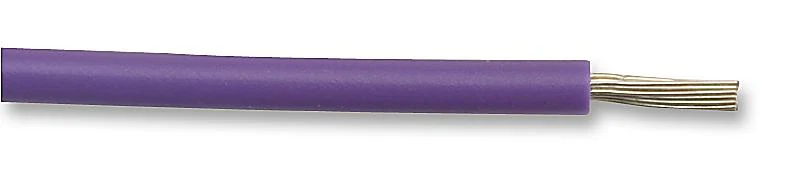 Alpha Wire 3049 VI005 Stranded Hook Up PVC Purple 26 AWG 0.142 mm² 100 ft 30.5 m