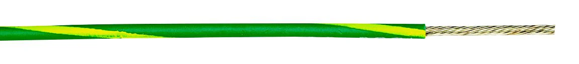 Alpha Wire 3051 GY001 Stranded Hook Up PVC Green Yellow 22 AWG 0.357 mm² 1000 ft 304.8 m
