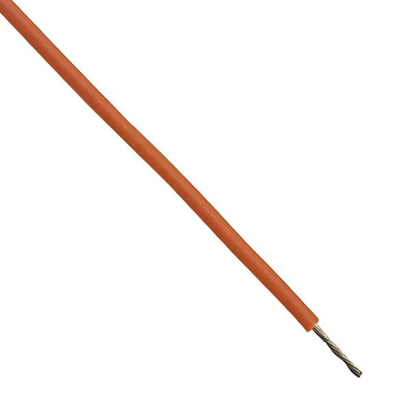 ALPHA WIRE 3053 OR005 Wire, Stranded, Hook Up, PVC, Orange, 20 AWG, 0.51 mm², 100 ft, 30.5 m