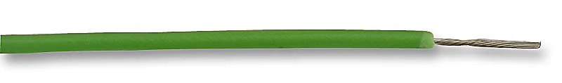 Alpha Wire 3057 GR005 Stranded Hook Up UL1007/UL1569 PVC Green 16 AWG 1.326 mm² 100 ft 30.5 m