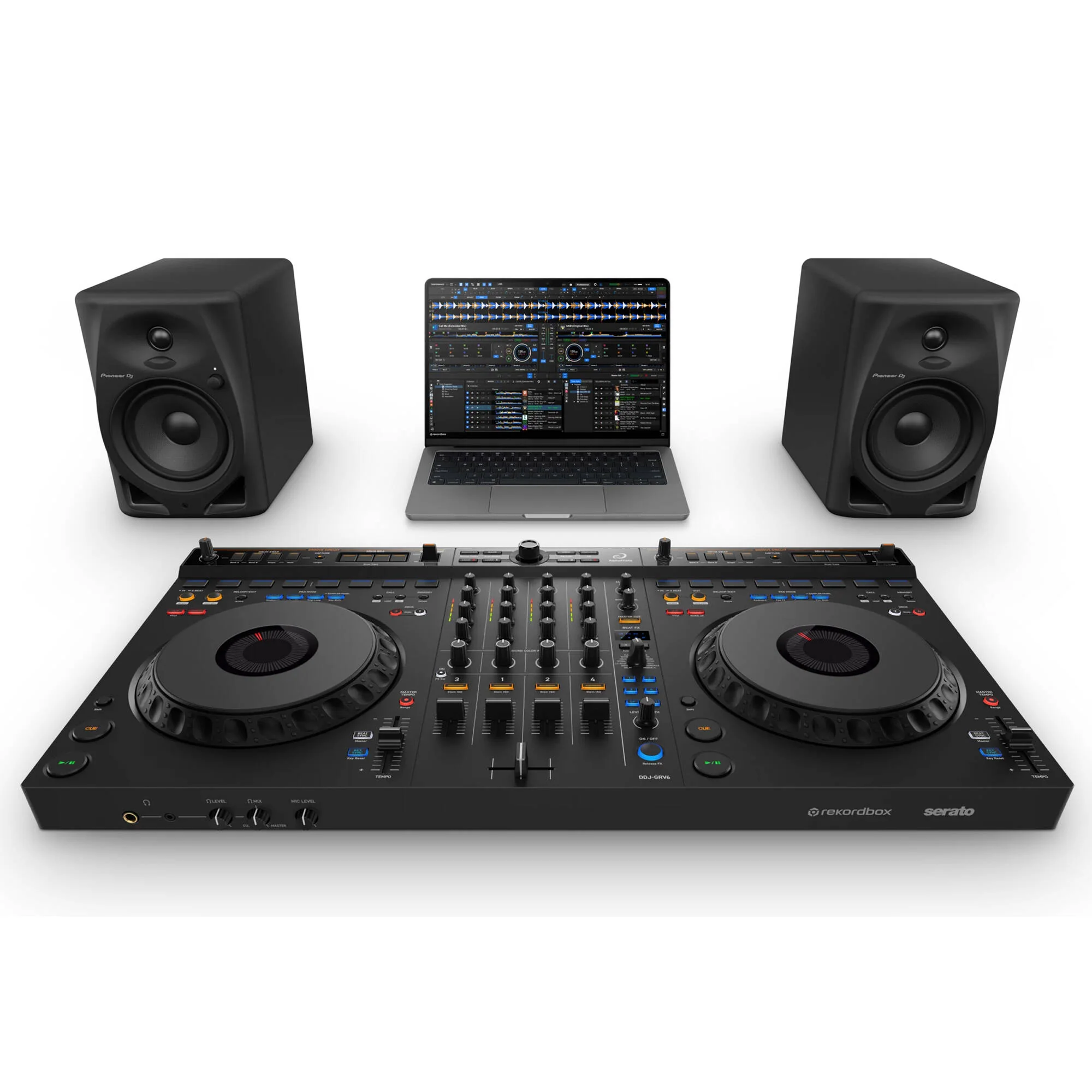 AlphaTheta DDJ-GRV6 4-Channel DJ Controller for rekordbox and Serato DJ Pro - Image 6