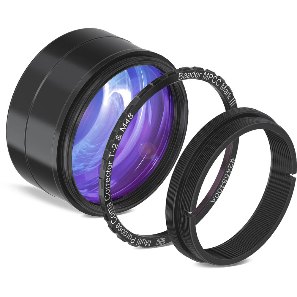 Alpine Astronomical Baader 2" Mark III Visual/Photographic Coma Corrector for Dobsonian OTAs with 1.25" Eyepiece Holder - Image 4