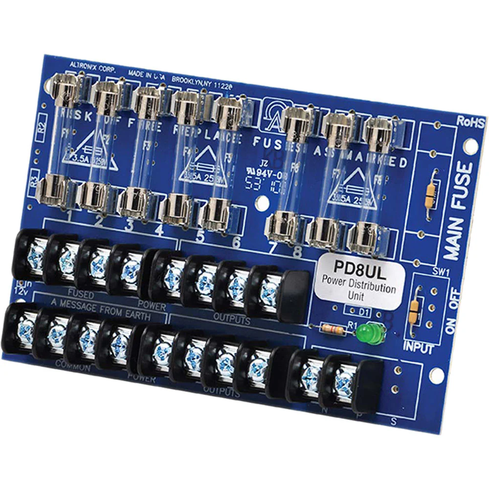 ALTRONIX PD8UL UL-Listed Power Distribution Module