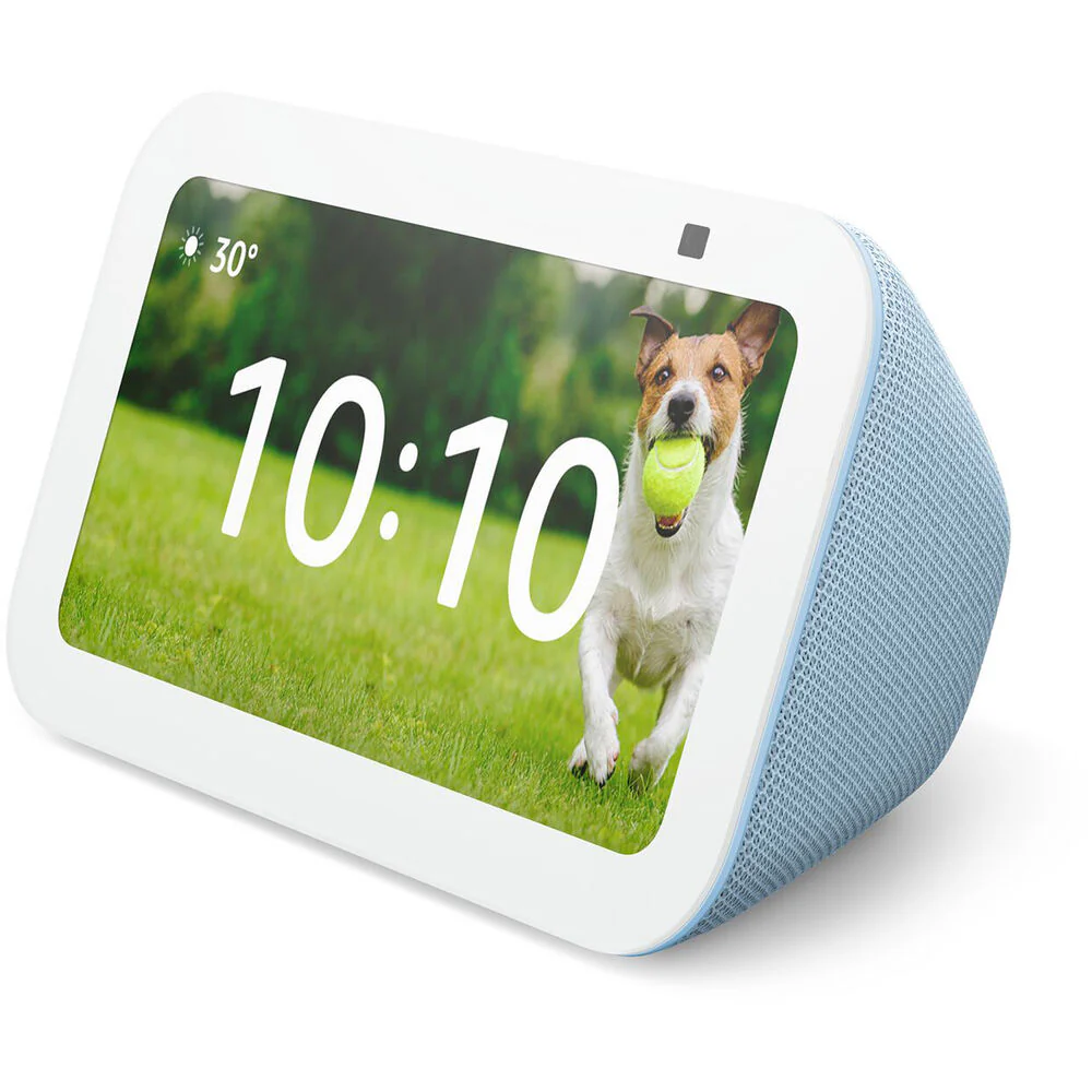 Amazon Echo Show 5 (Cloud Blue, 3rd Generation) - Image 4