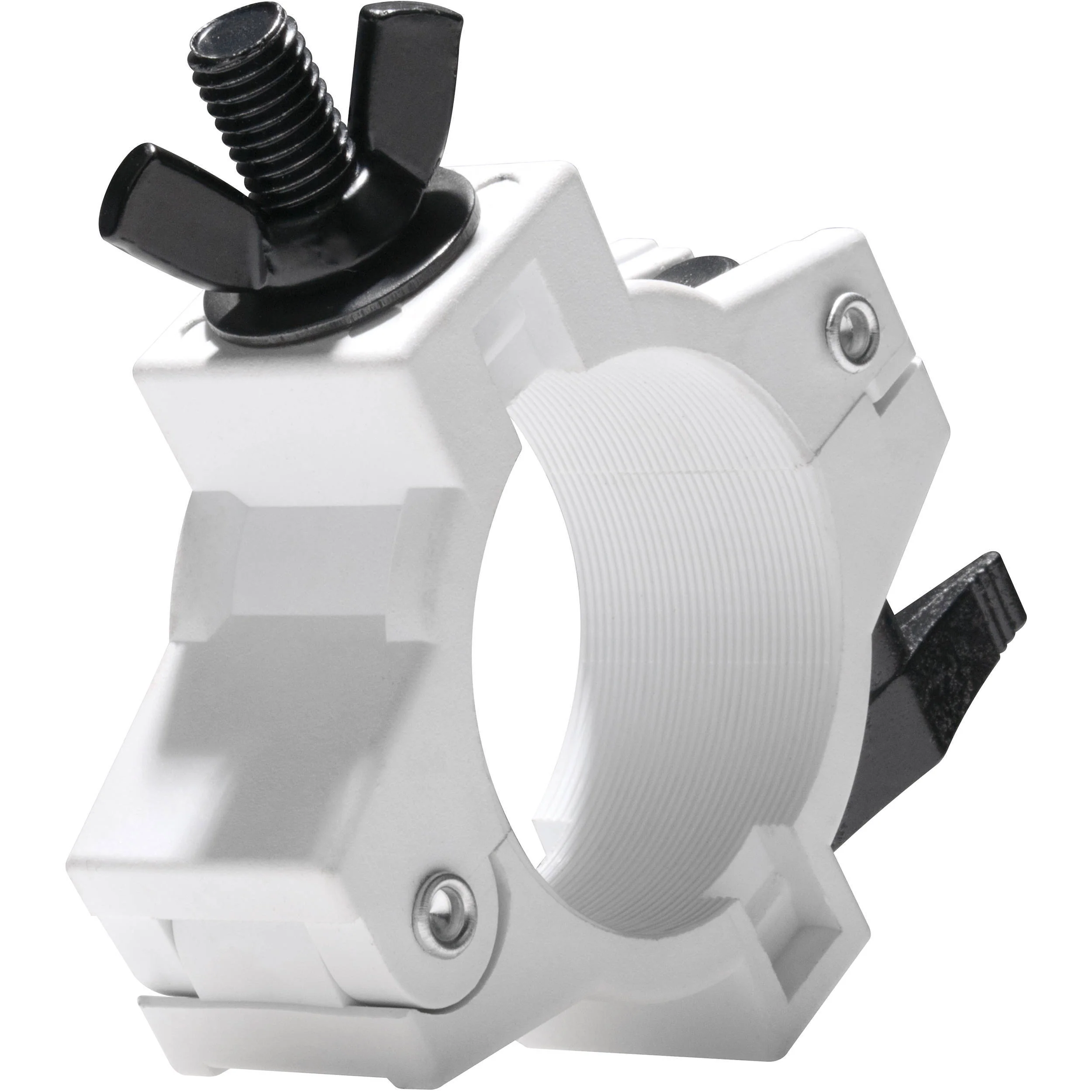 American DJ Oslim Pearl O-Clamp for 2" Rods (White, 3-Pack) - Image 5