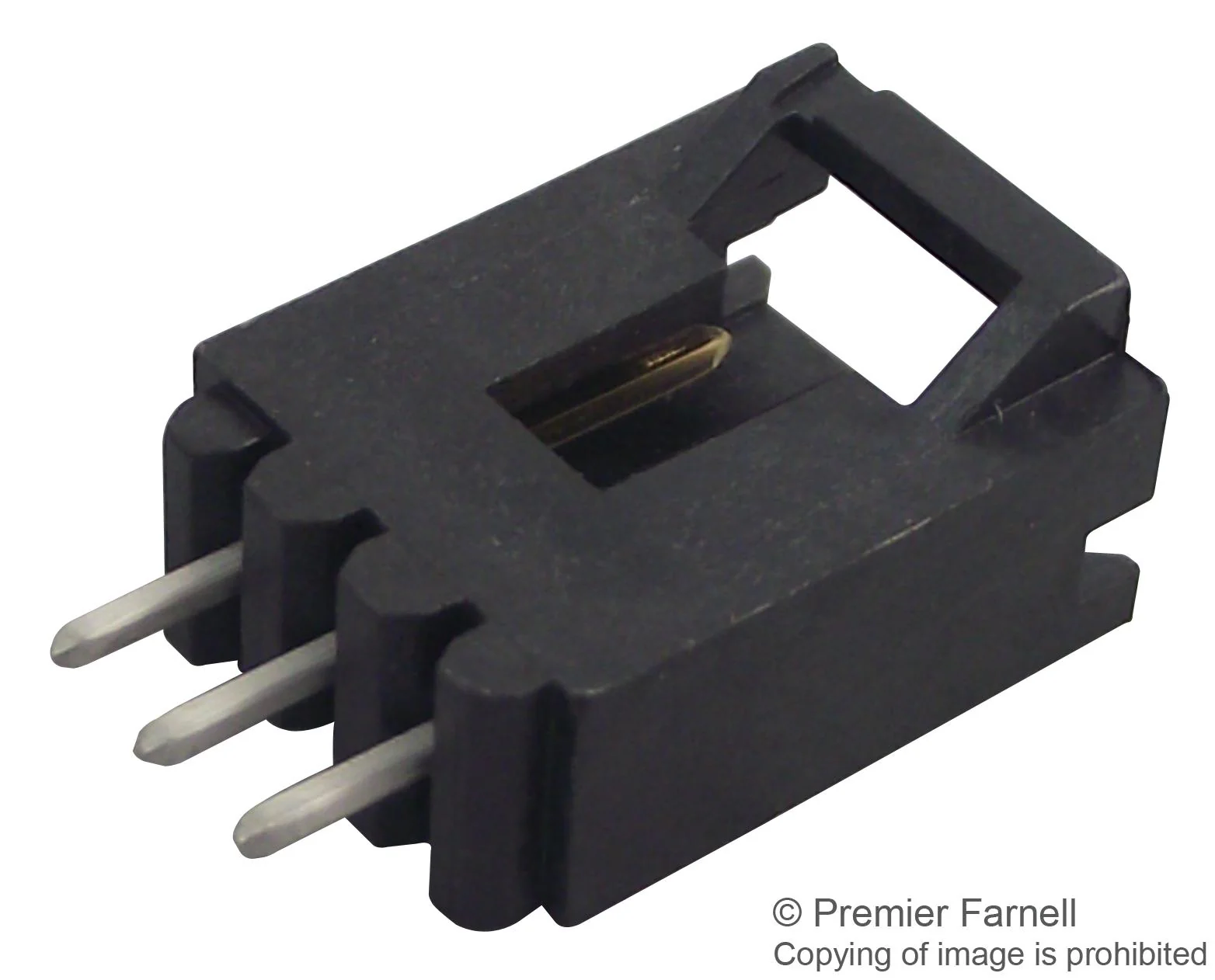 AMP - TE Connectivity 5-104363-2 5-104363-2 Pin Header Wire-to-Board 2.54 mm 1 Rows 3 Contacts Through Hole Straight MTE - Image 2
