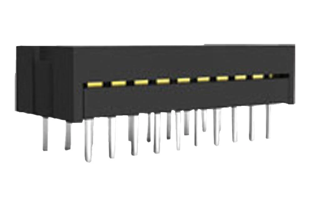 AMP - TE CONNECTIVITY 746611-8 IDC Connector, Board In Connector, 2.54 mm, 2 Row, 14 Contacts, Cable Mount, Through Hole Mount