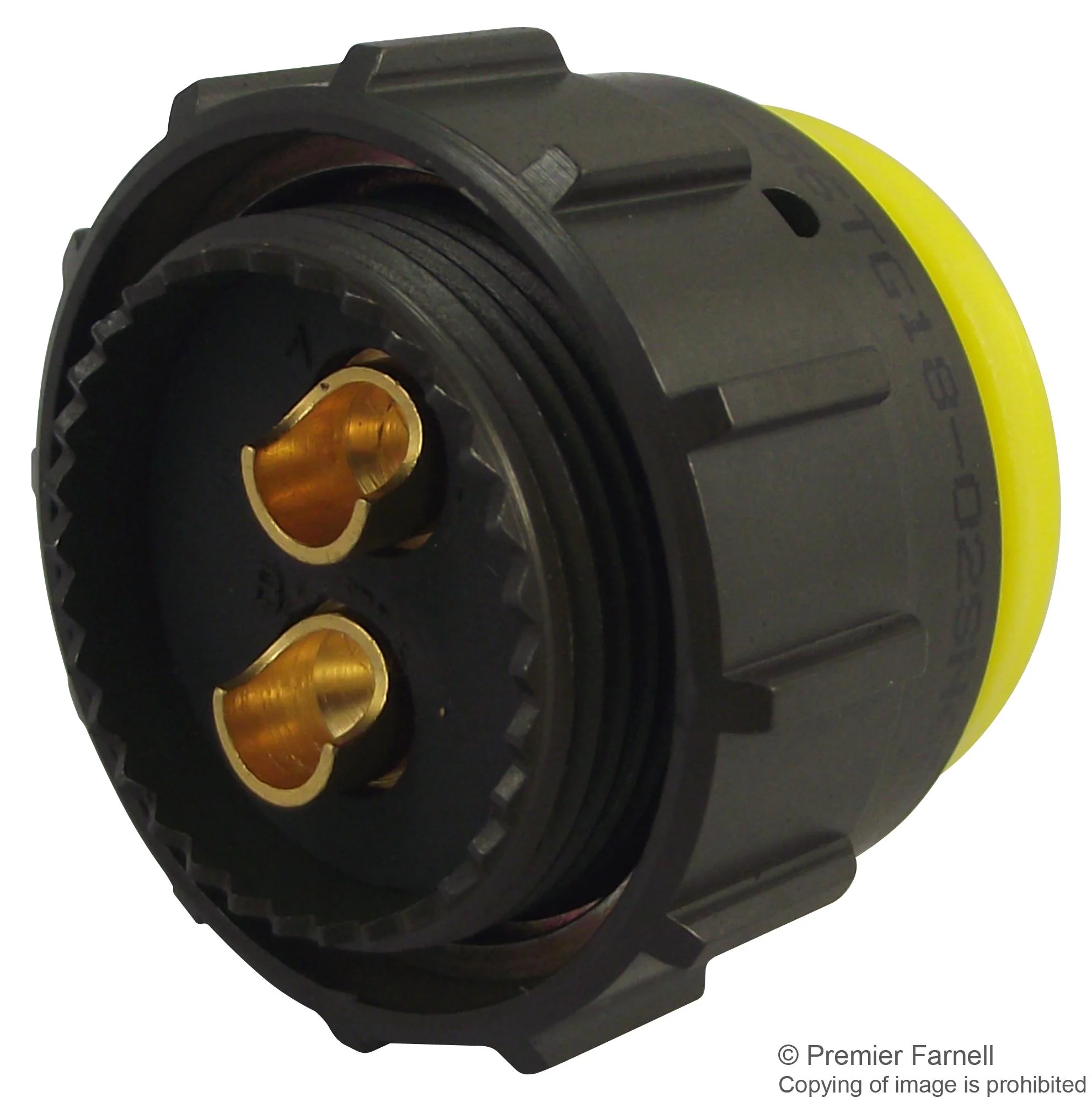 Amphenol 62GB-56TG18-02SN(044) Circular Connector 62GB Series Straight Plug 2 Contacts Solder Socket Bayonet 18-2 - Image 2