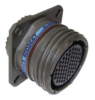 AMPHENOL AEROSPACE CTVP00RW-17-26S-LC Circular Connector, CTV Series, MIL-DTL-38999 Series III, Wall Mount Receptacle, 26 Contacts