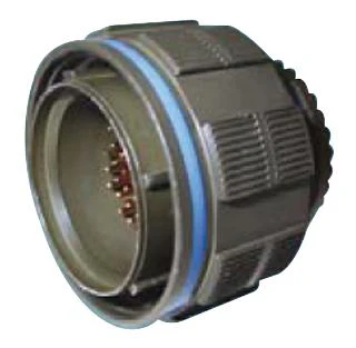 AMPHENOL AEROSPACE CTVS06RF-25-37P-LC Circular Connector, CTV Series, MIL-DTL-38999 Series III, Straight Plug, 37 Contacts