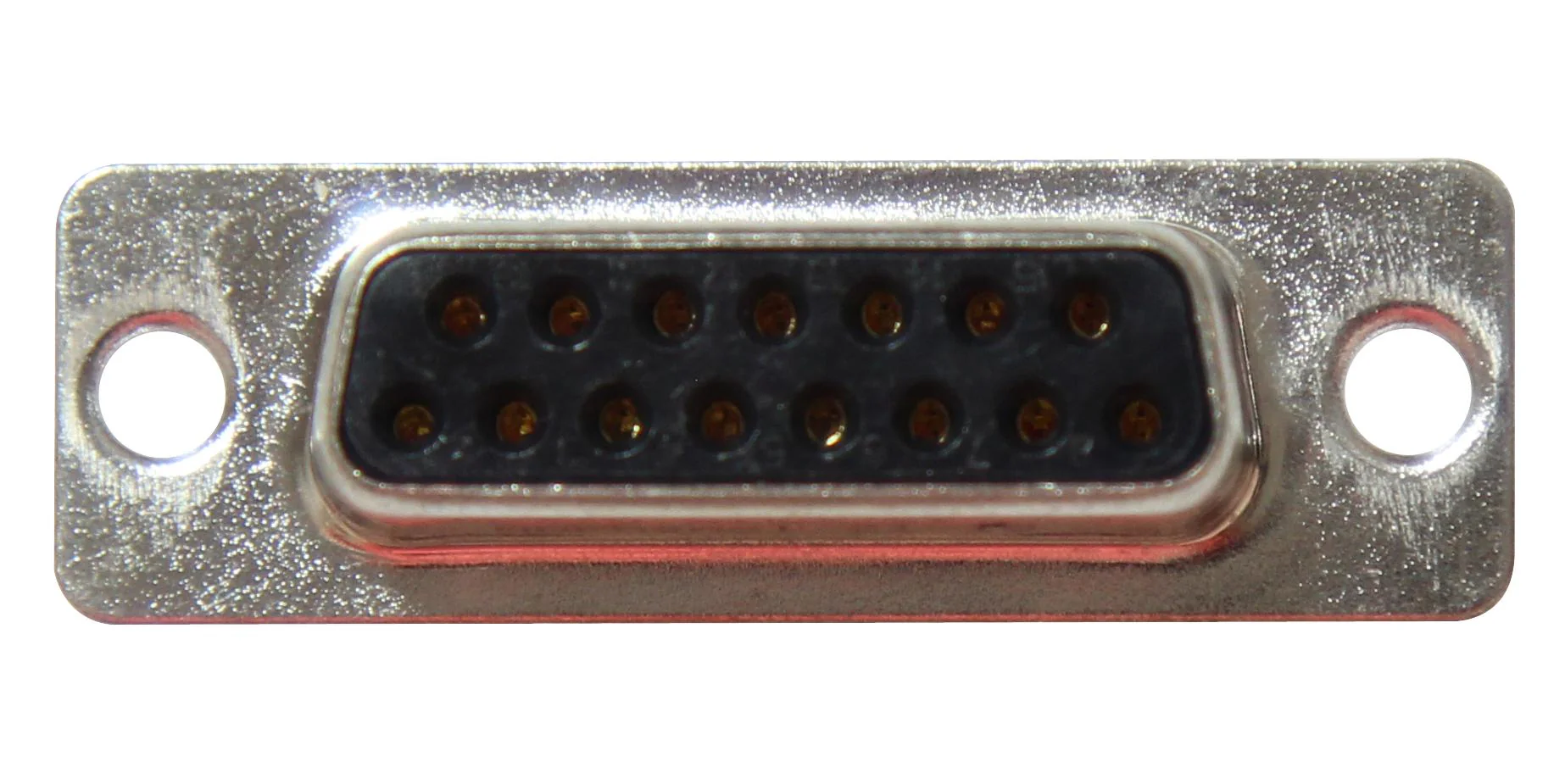 Amphenol Communications Solutions L77DA15SST D Sub Connector Standard Receptacle D-ST Series 15 Contacts DA Screw