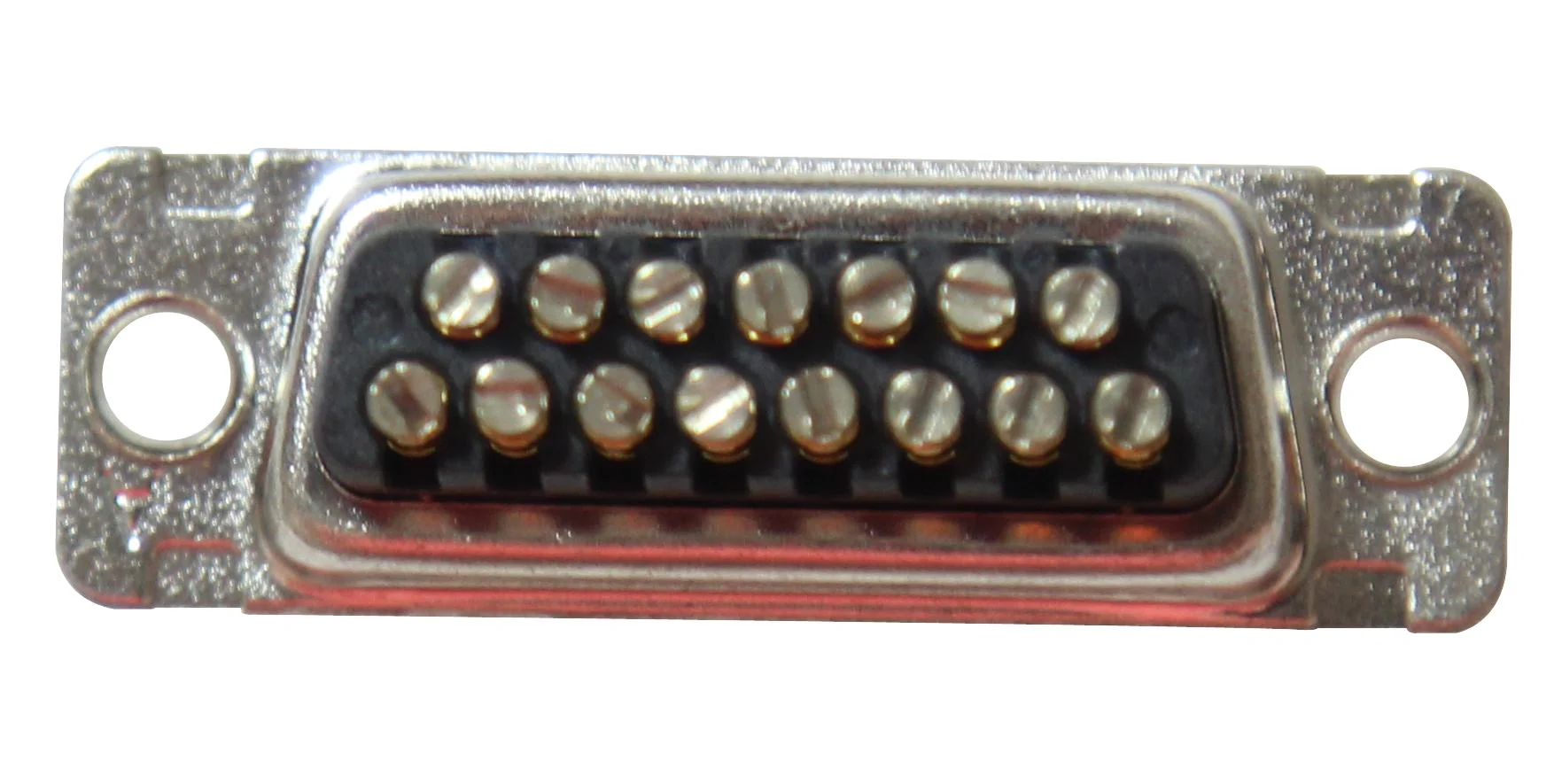 Amphenol Communications Solutions L77DA15SST D Sub Connector Standard Receptacle D-ST Series 15 Contacts DA Screw - Image 2