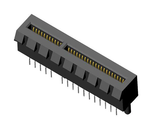 Amphenol ICC 10018784-10203TLF Card Edge Conn Dual Side 164 POS THT New