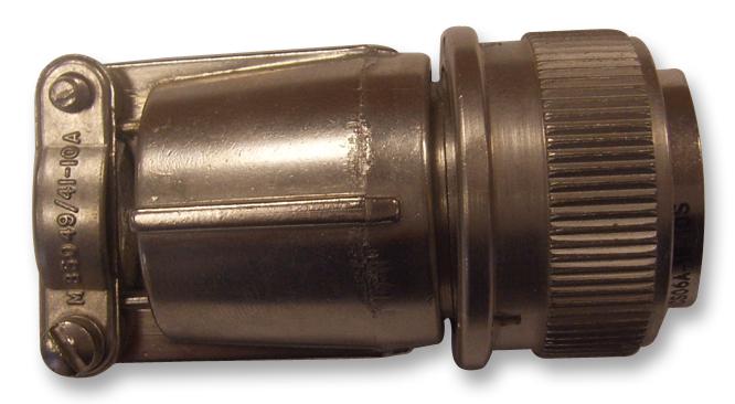 AMPHENOL INDUSTRIAL ACS06F18-1P Circular Connector, ACS Series, MIL-DTL-5015 Series, Straight Plug, 10 Contacts, Solder Pin