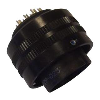 AMPHENOL INDUSTRIAL AIB6G28-16SWS Circular Connector, AIB Series, MIL-DTL-5015 Series, Straight Plug, 20 Contacts, Solder Socket