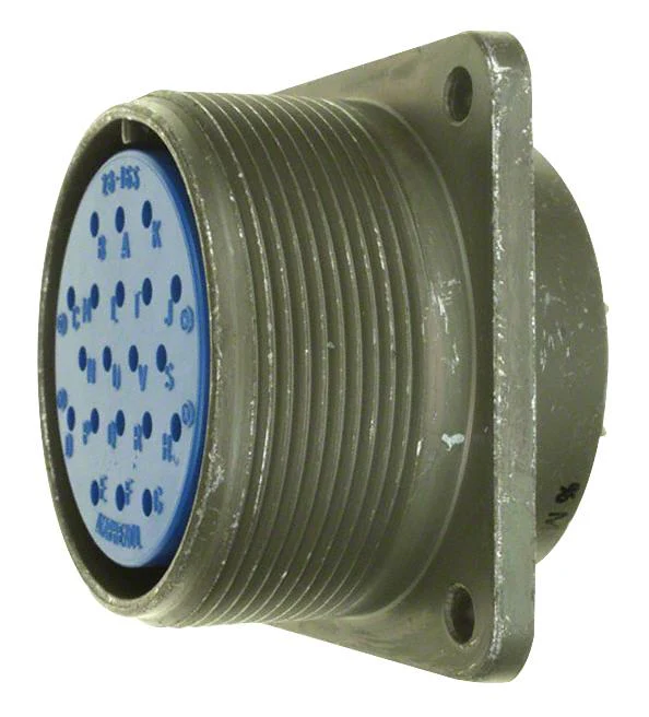 AMPHENOL INDUSTRIAL AIT0-14S-2SS Circular Connector, Threaded, Solder, AIT Series, MIL-DTL-5015 Series, Wall Mount Receptacle