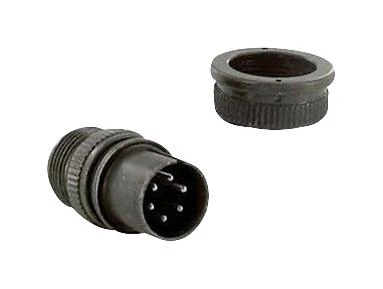 AMPHENOL INDUSTRIAL AIT6-32-17PS Circular Connector, AIT Series, MIL-DTL-5015 Series, Straight Plug, 4 Contacts, Solder Pin