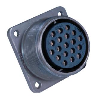 AMPHENOL INDUSTRIAL CS3102A24-12P Circular Connector, CS Series, MIL-DTL-5015 Series, Box Mount Receptacle, 5 Contacts, Solder Pin