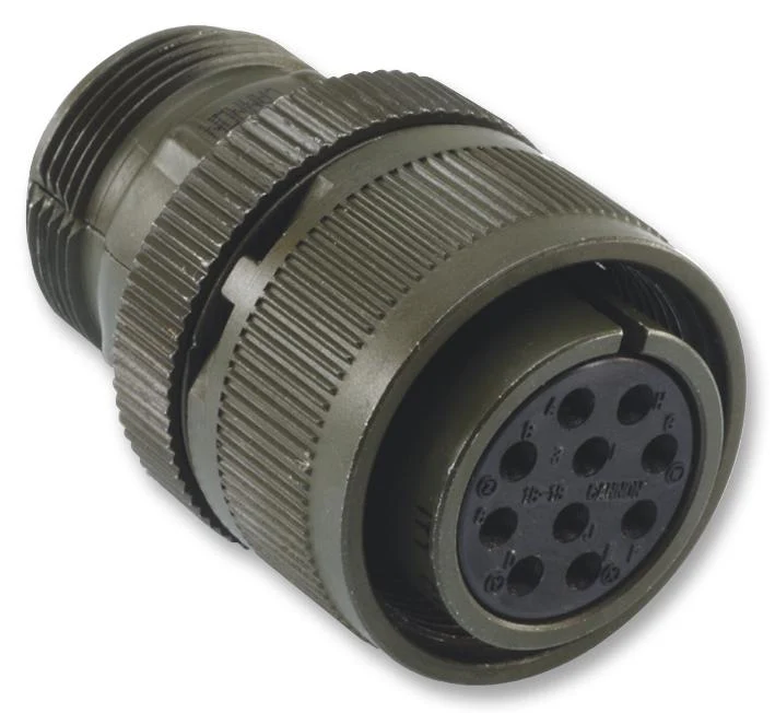 Amphenol Industrial CS3106A14S-2S-472 CS3106A14S-2S-472 Circular Connector CS Straight Plug 4 Contacts Solder Socket - Not Supplied Threaded